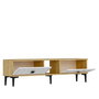 Hanah Home Yuka 150 - Roble Zafiro y Blanco